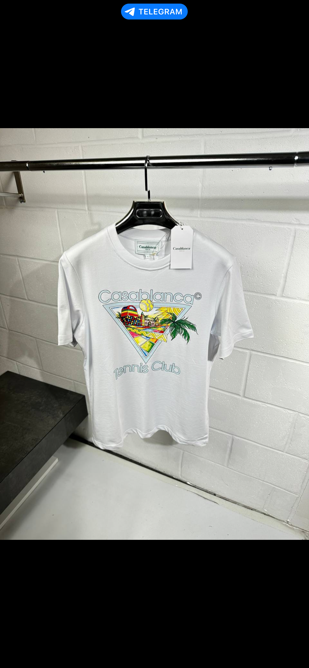 CASABLANCA T-SHIRT 1-2 days delivery