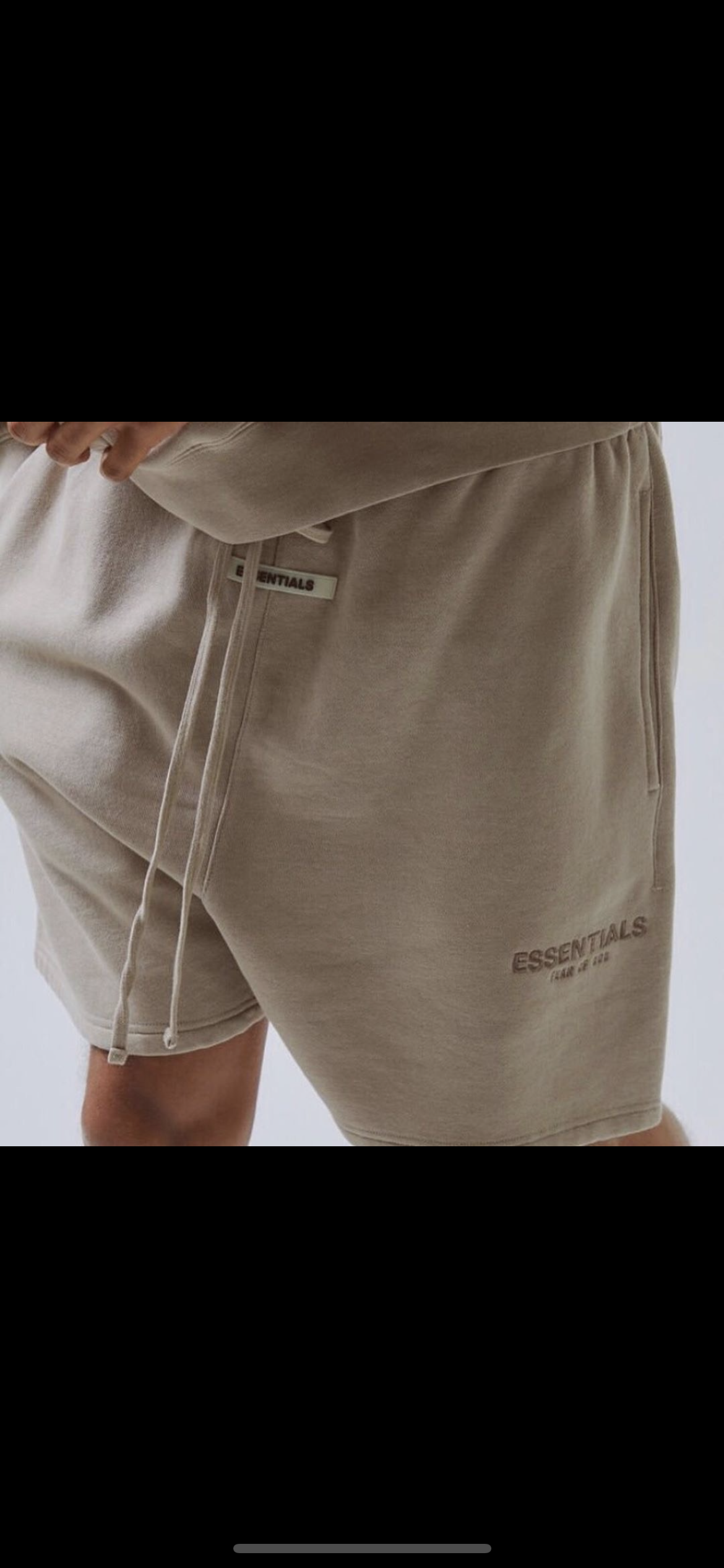 ESSENTIALS SHORTs BROWN