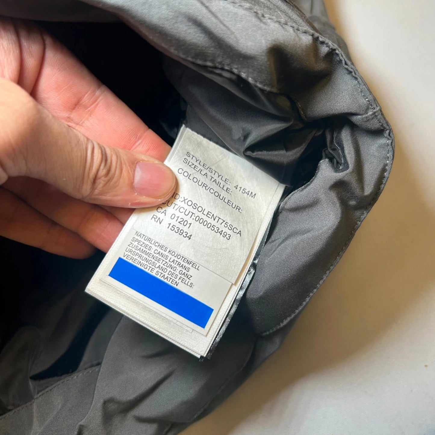 canada goose gilet grey M