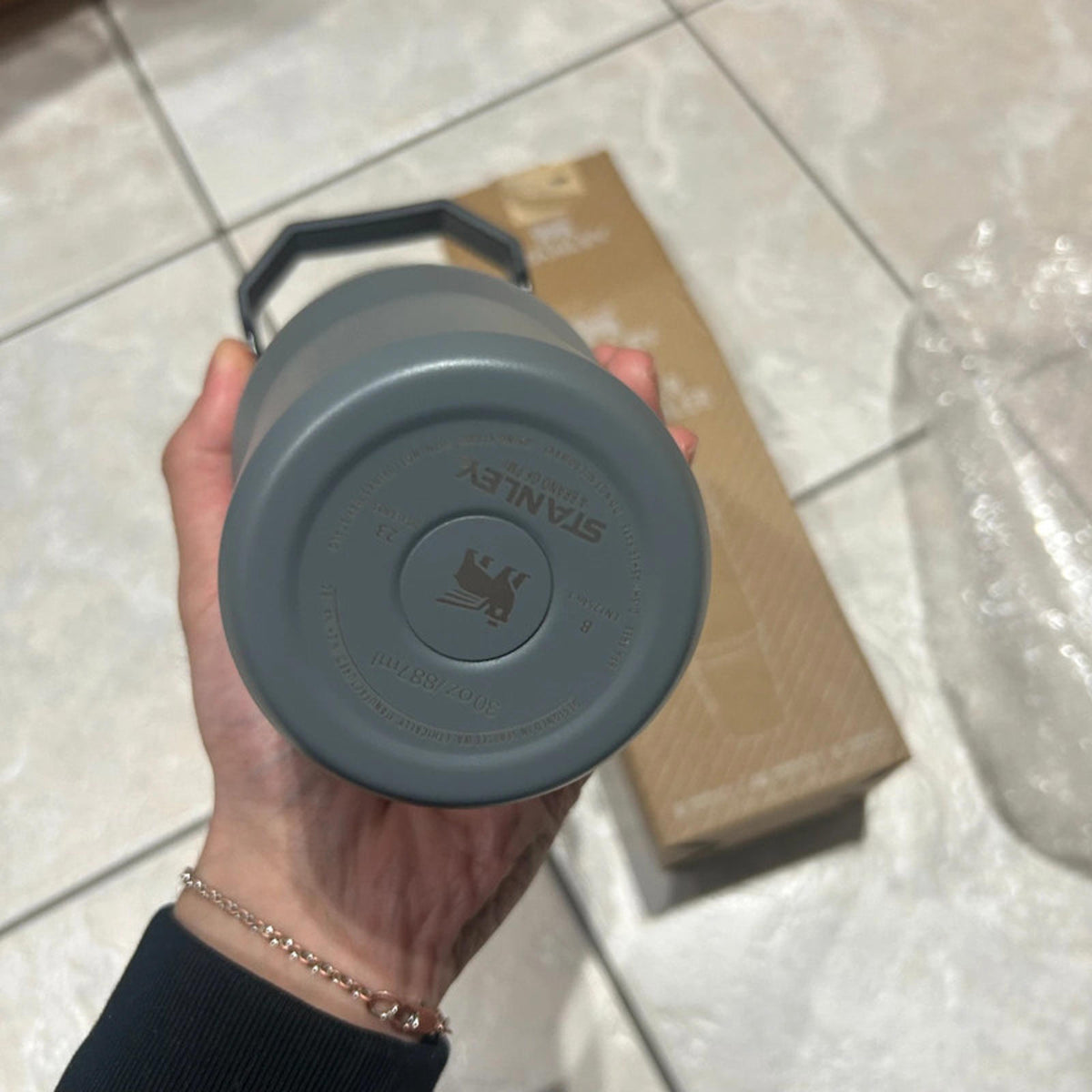stanley grey tumbler