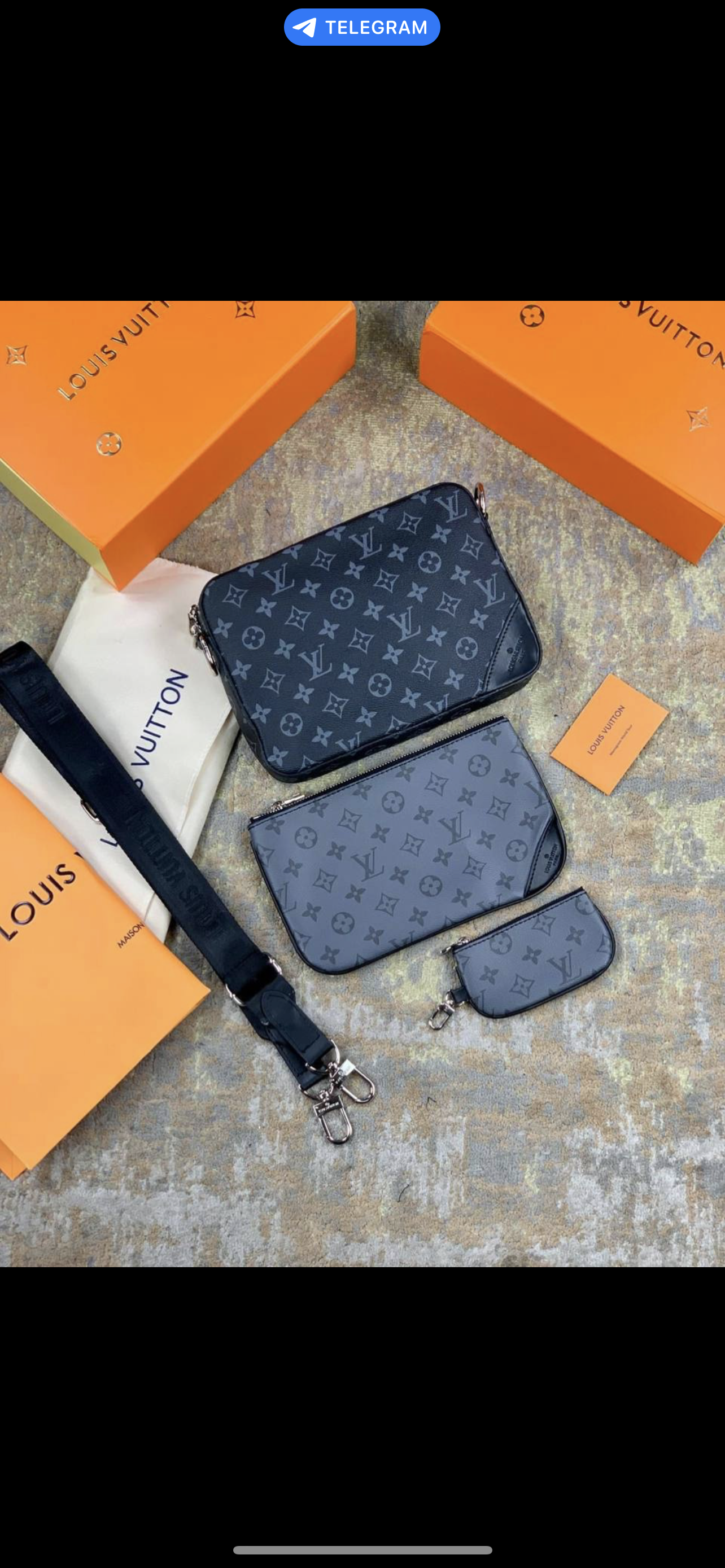 LV TRIO BAG MESSENGER FAST DELIVERY