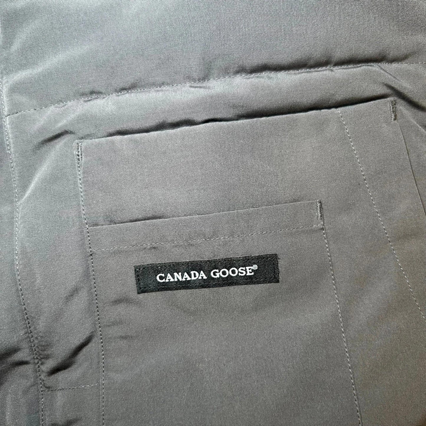 canada goose gilet grey M
