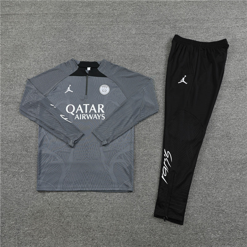 GREY & WHITE PSG TRACKSUIT