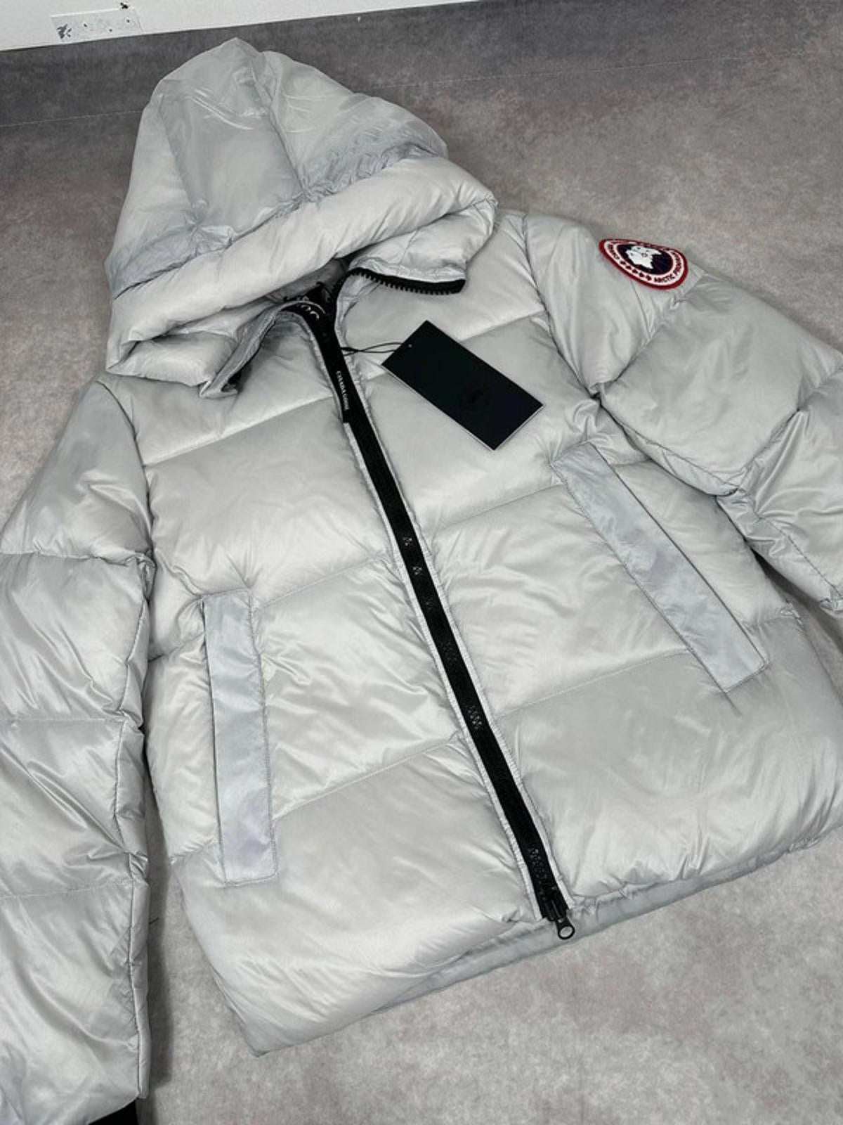 Canada goose coat silver small