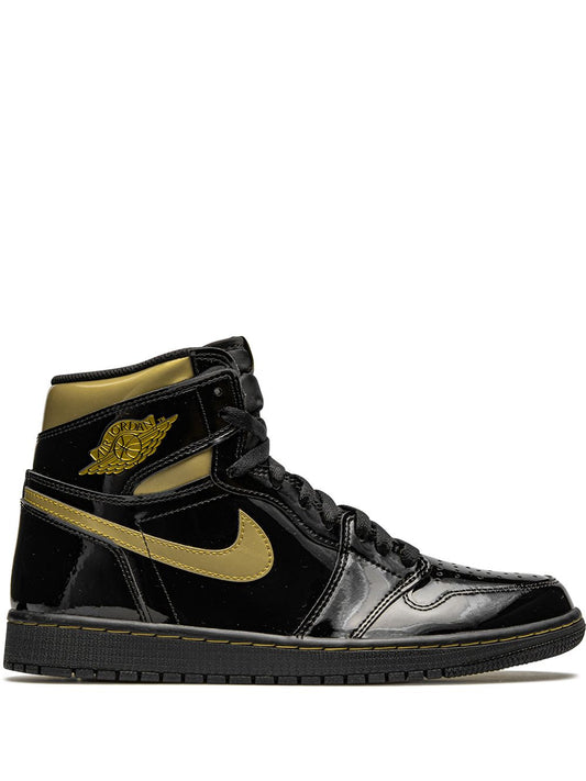 AJ1 'BLACK METALLIC GOLD'