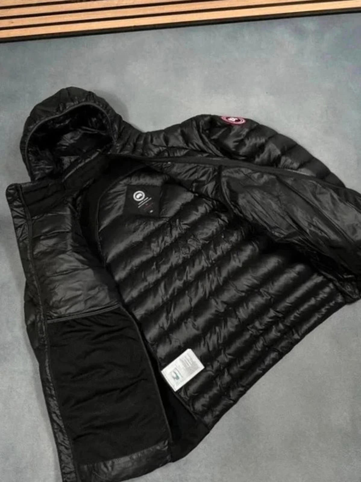 Canada goose crofton coat black medium