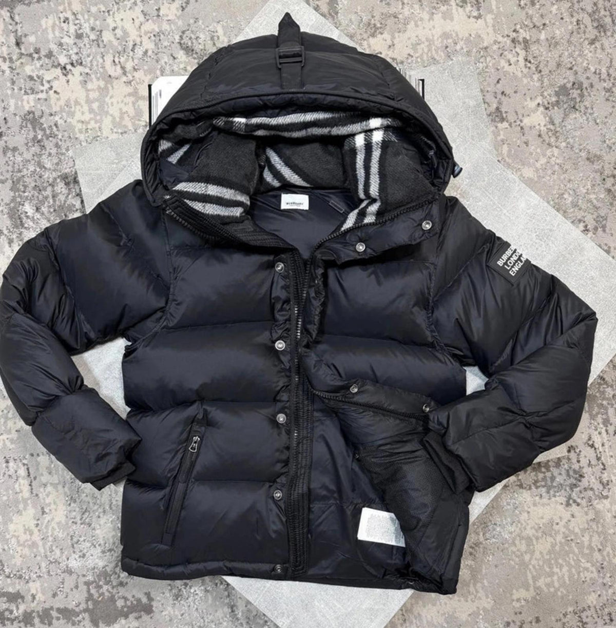 Burberry jacket black small