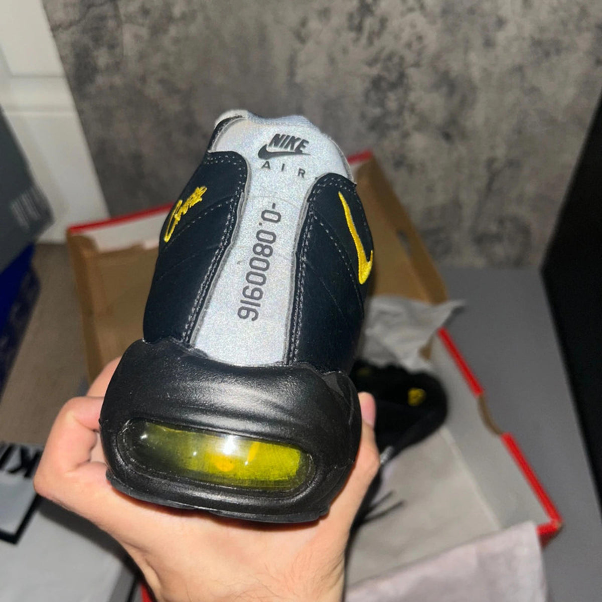 Nike corteiz air max honey black UK11
