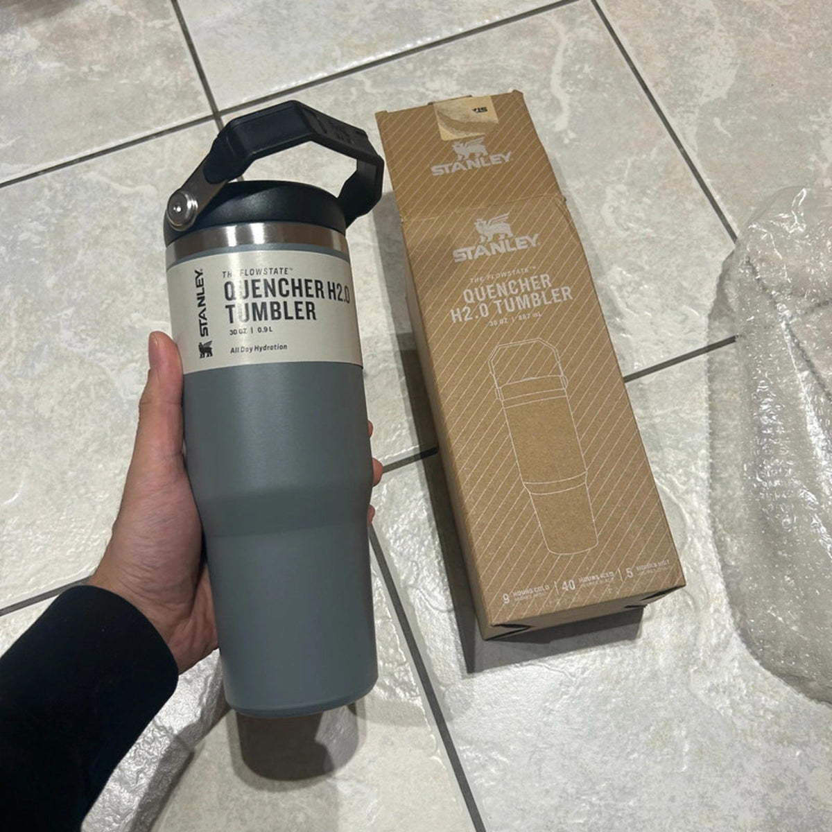 stanley grey tumbler