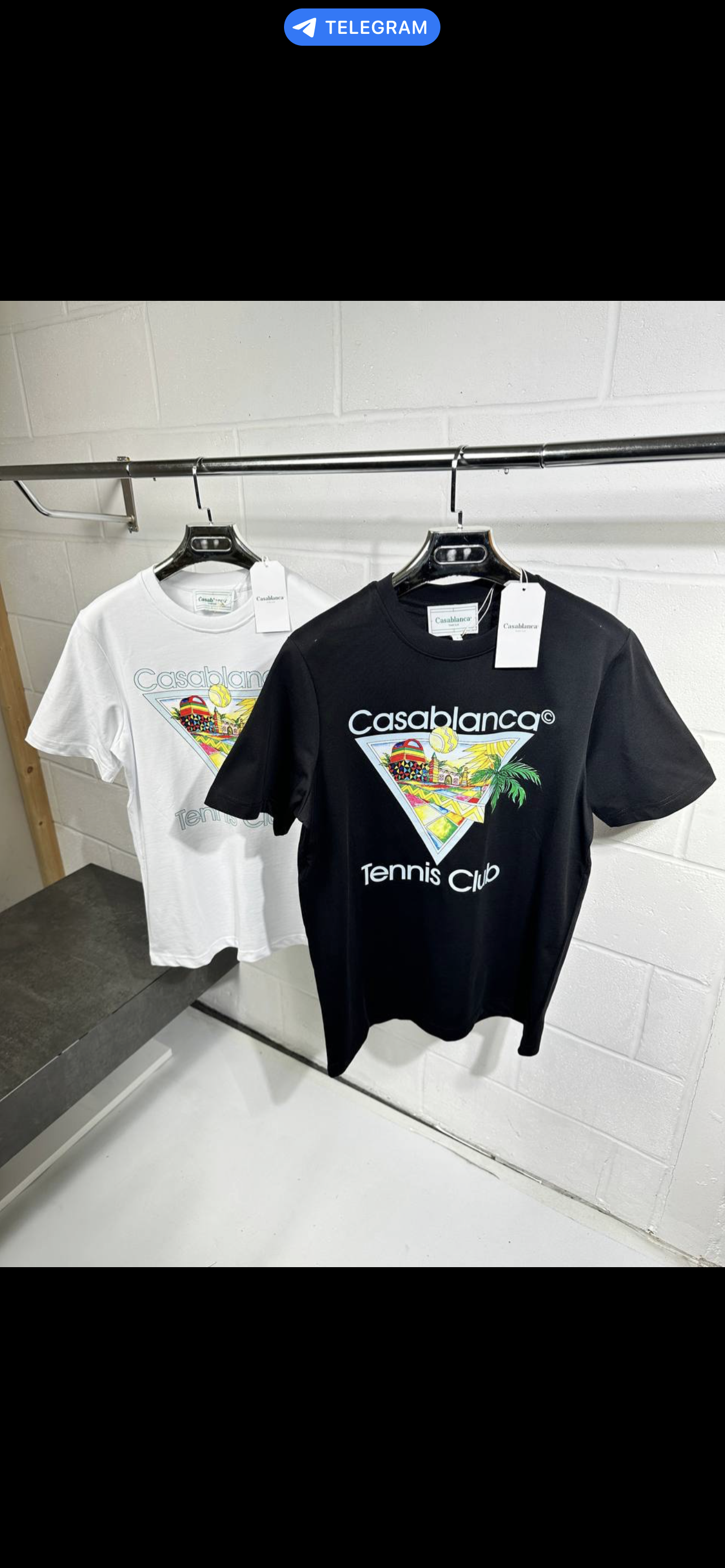 CASABLANCA T-SHIRT 1-2 days delivery