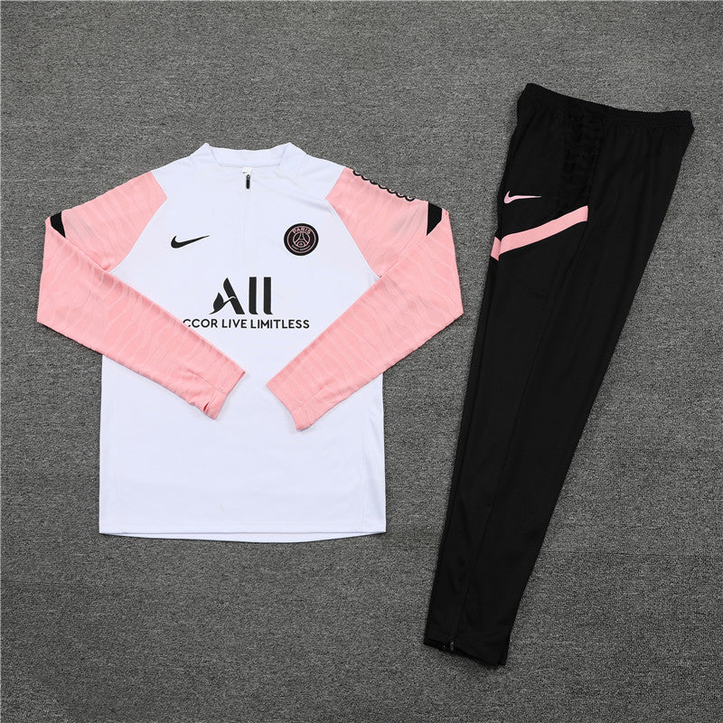 PINK & WHITE PSG TRACKSUIT