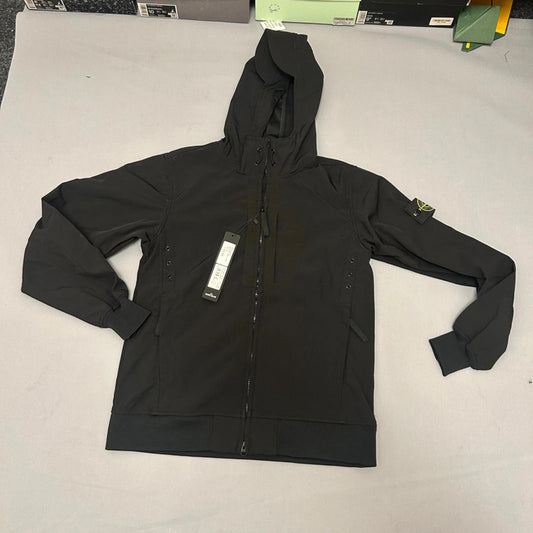 stone island jacket black small