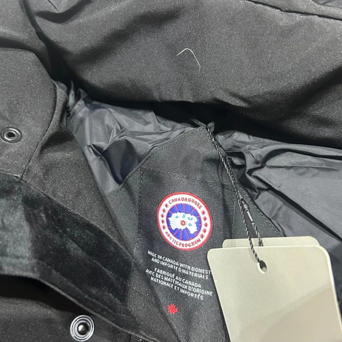Canada goose coat black XXL