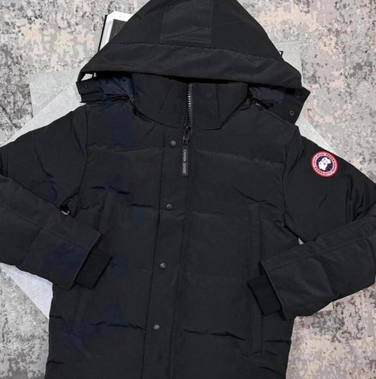 Canada goose Wyndham black/red badge XXL