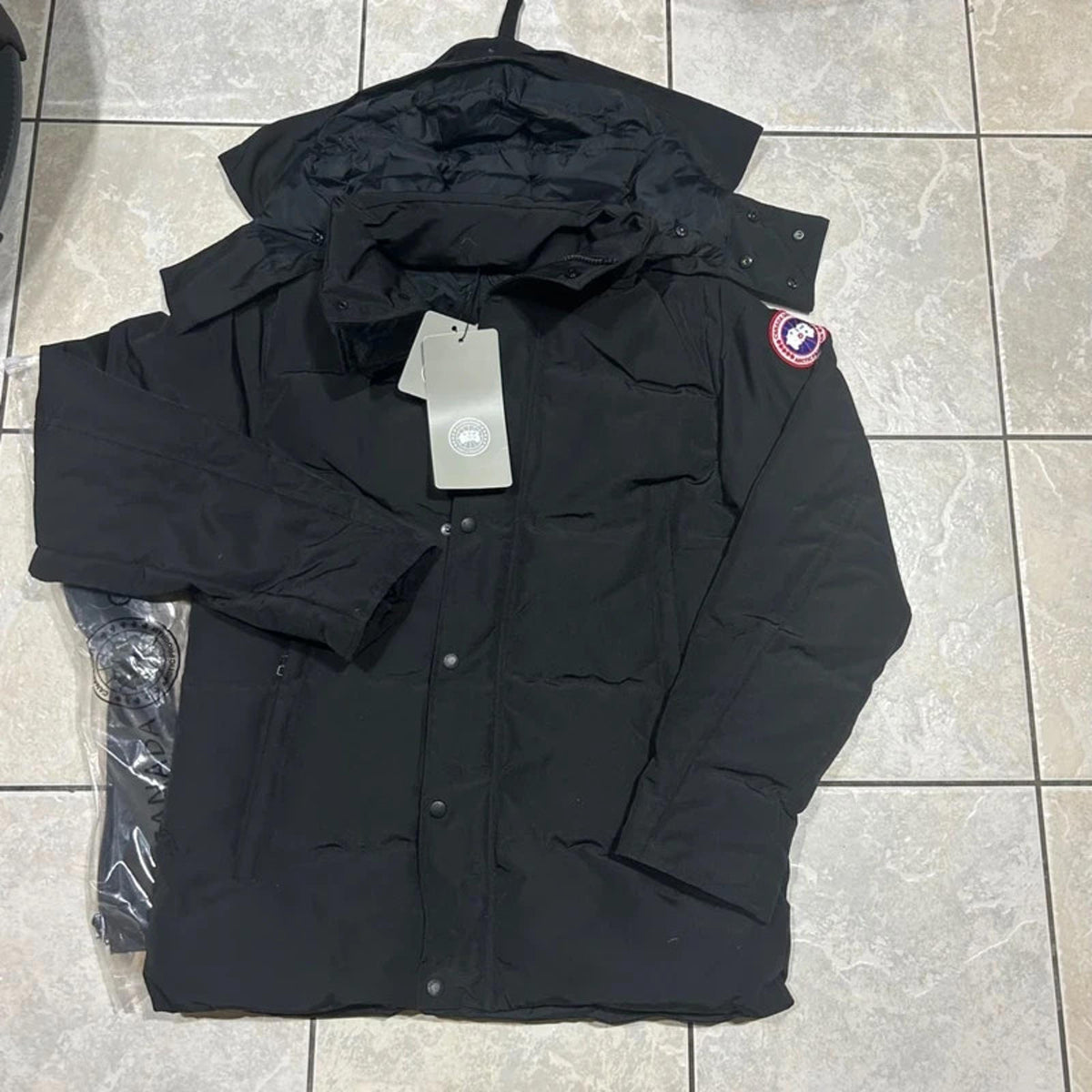 Canada goose coat black XXL