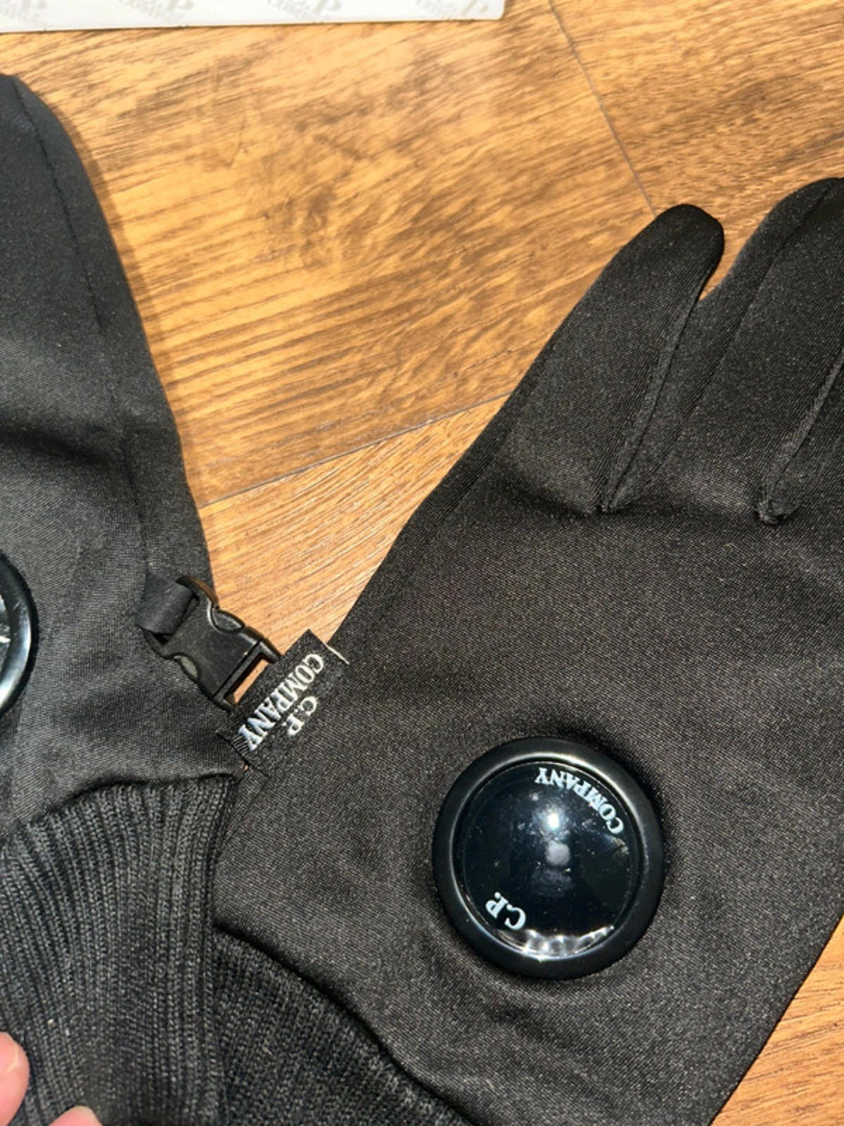 cp company hat and glove set