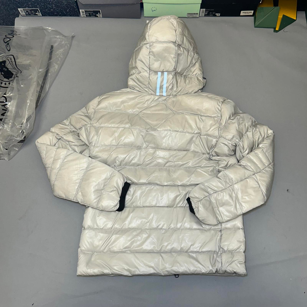 Canada goose crofton coat white XL