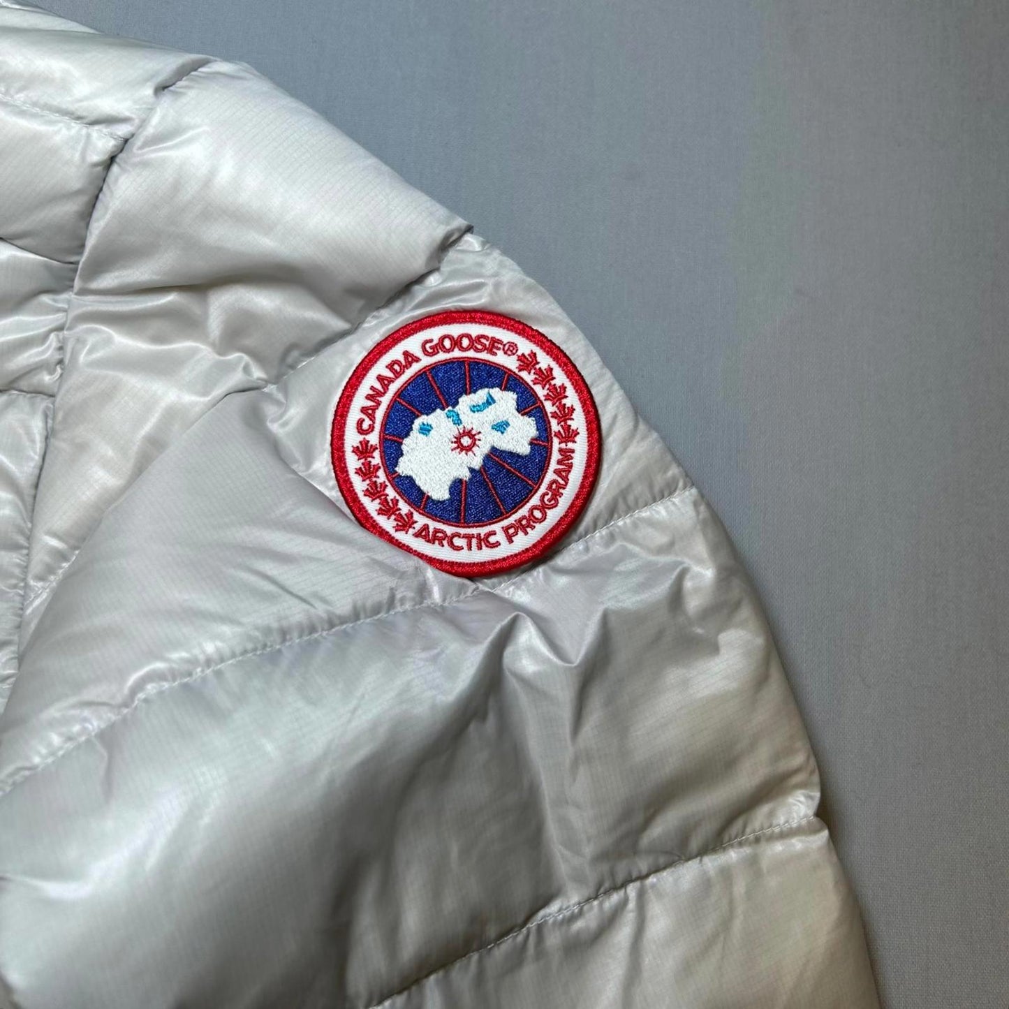 Canada goose crofton coat white XXL