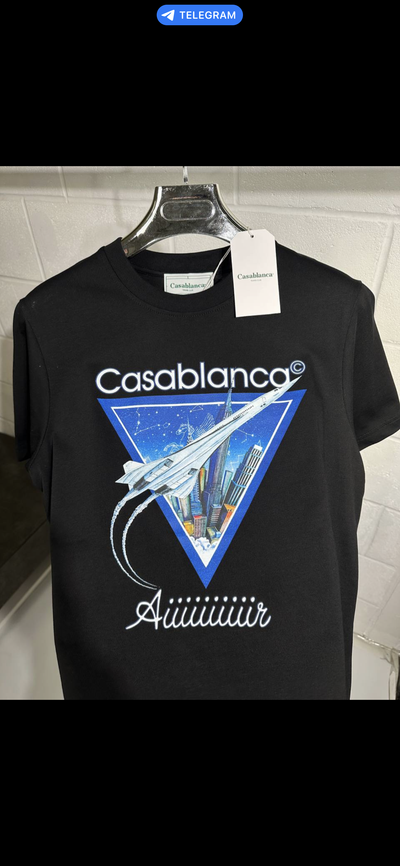 CASABLANCA T-SHIRT 1-2 days delivery