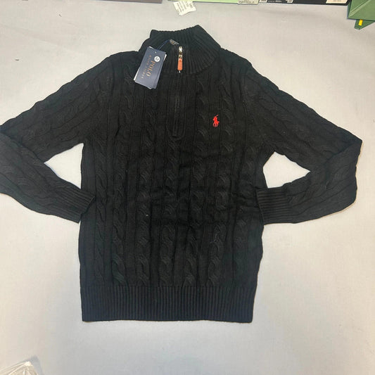 ralph lauren quarter knit medium