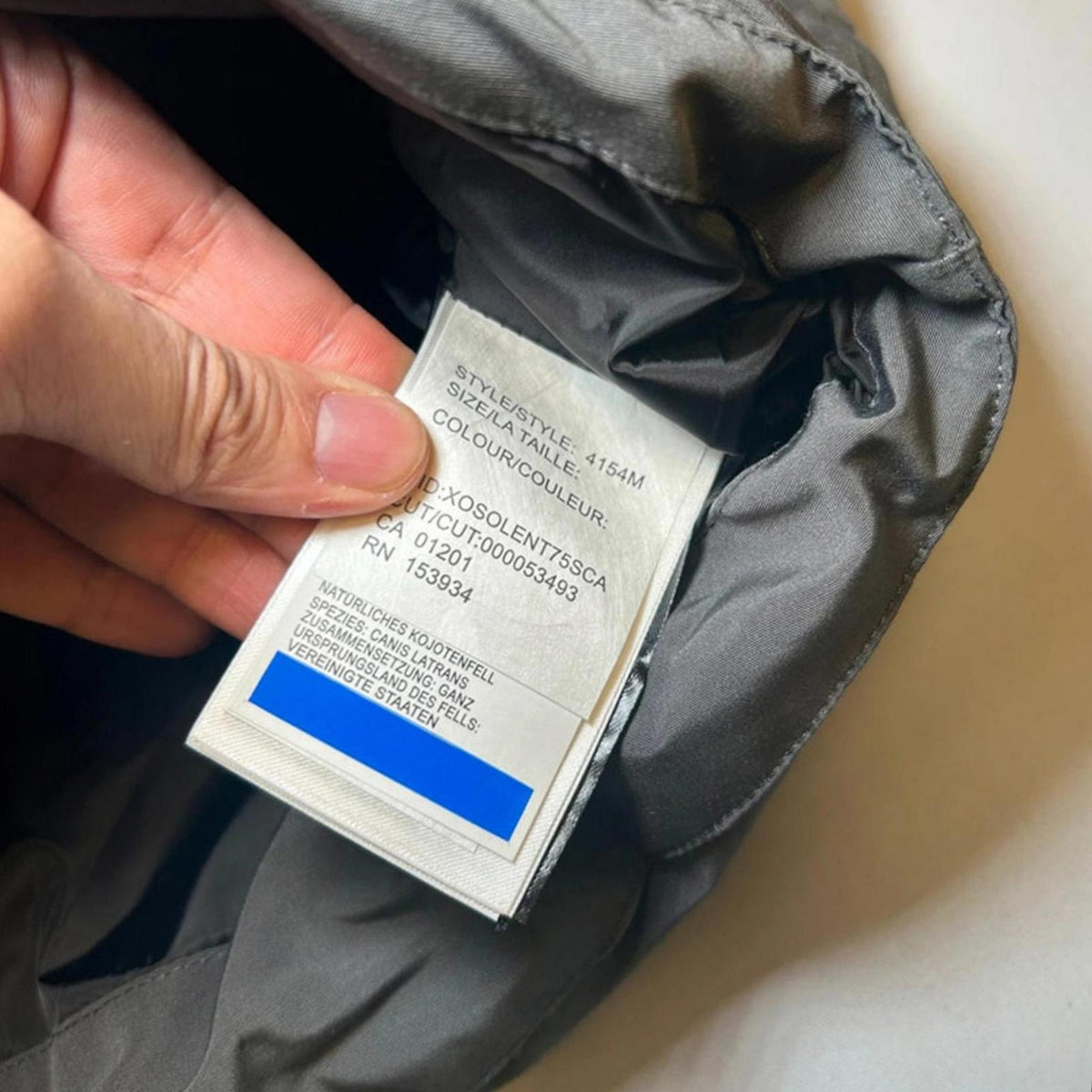 canada goose gilet grey S