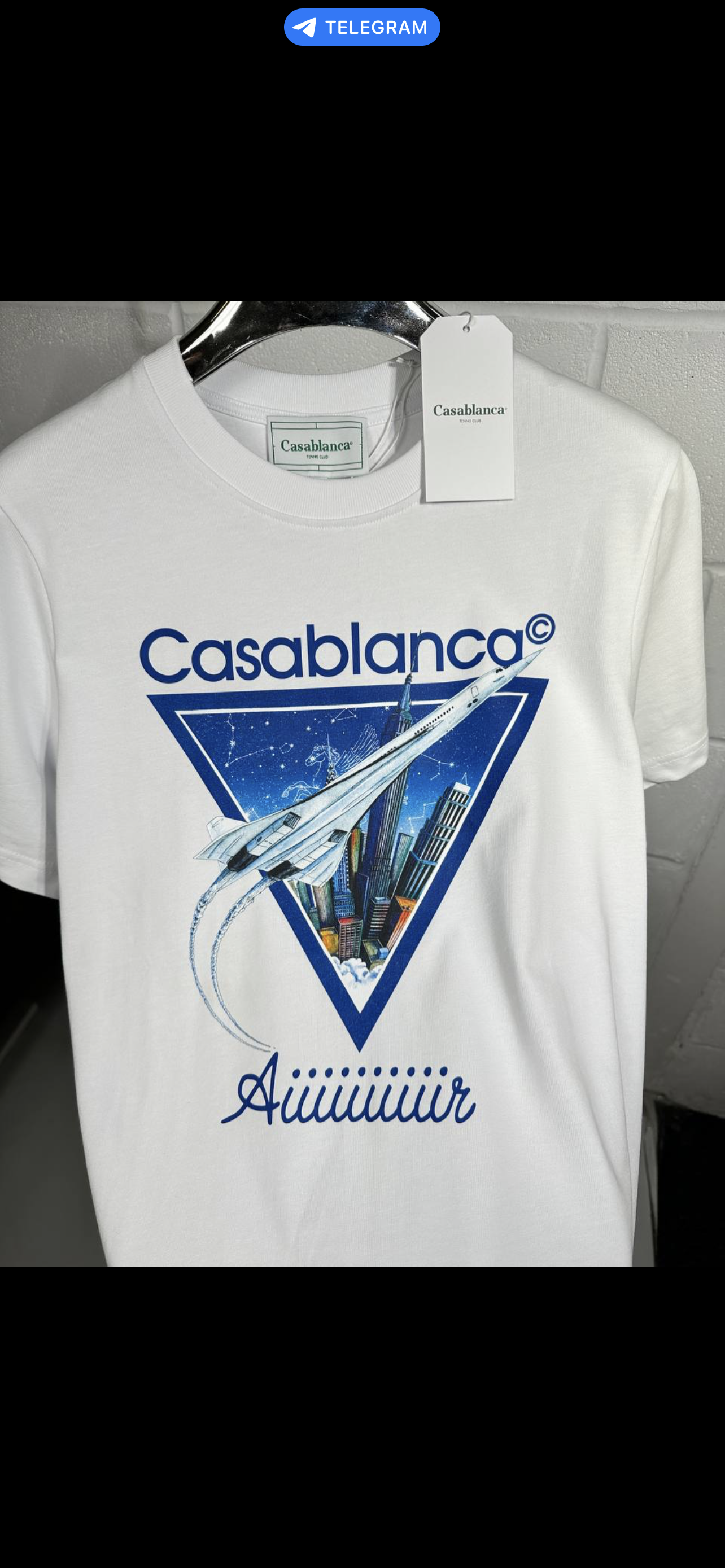 CASABLANCA T-SHIRT 1-2 days delivery