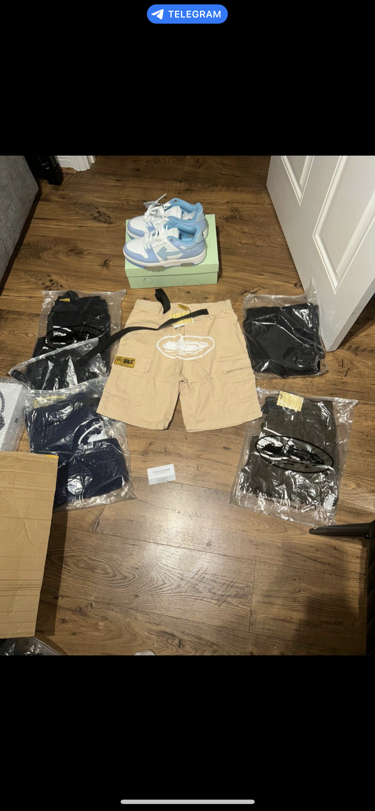 CORTEIZ CARGOS SMALL FAST UK DELIVERY