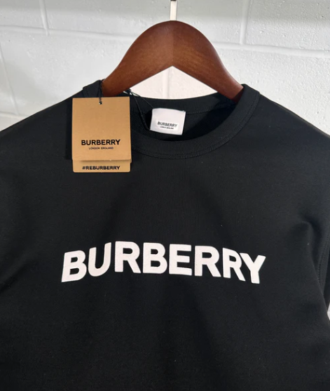 BURBERRY SWEATSHIRT BLACK