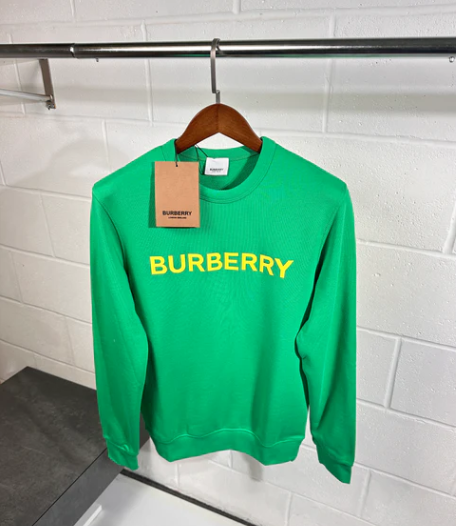 BURBERRY SWEATSHIRT GREEN