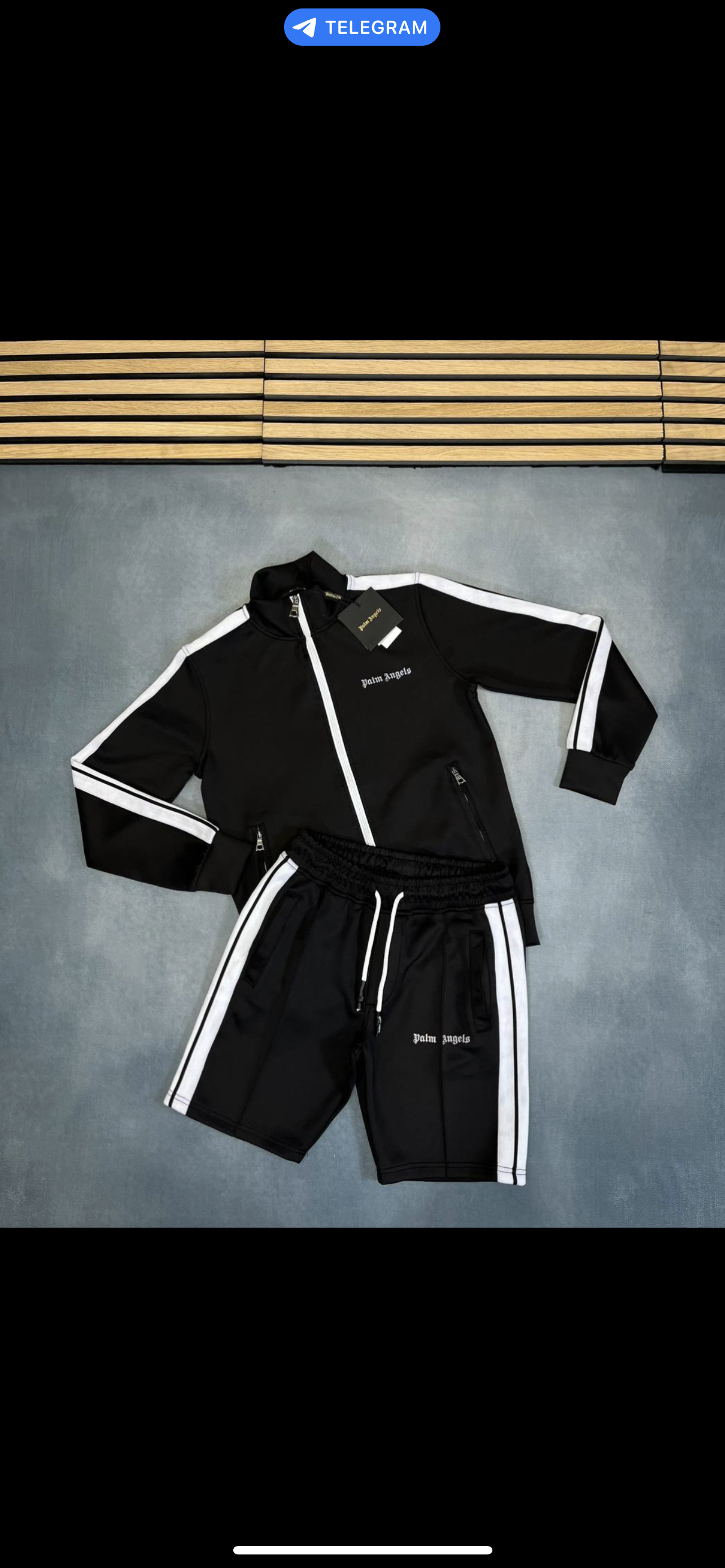 PA JACKET AND SHORTS SET