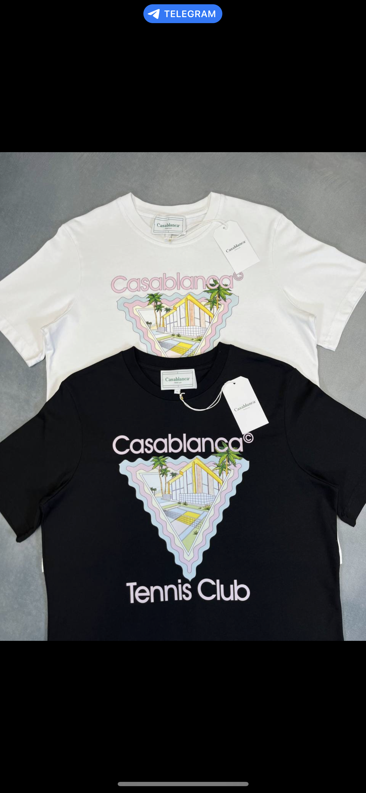 CASABLANCA T-SHIRT 1-2 days delivery