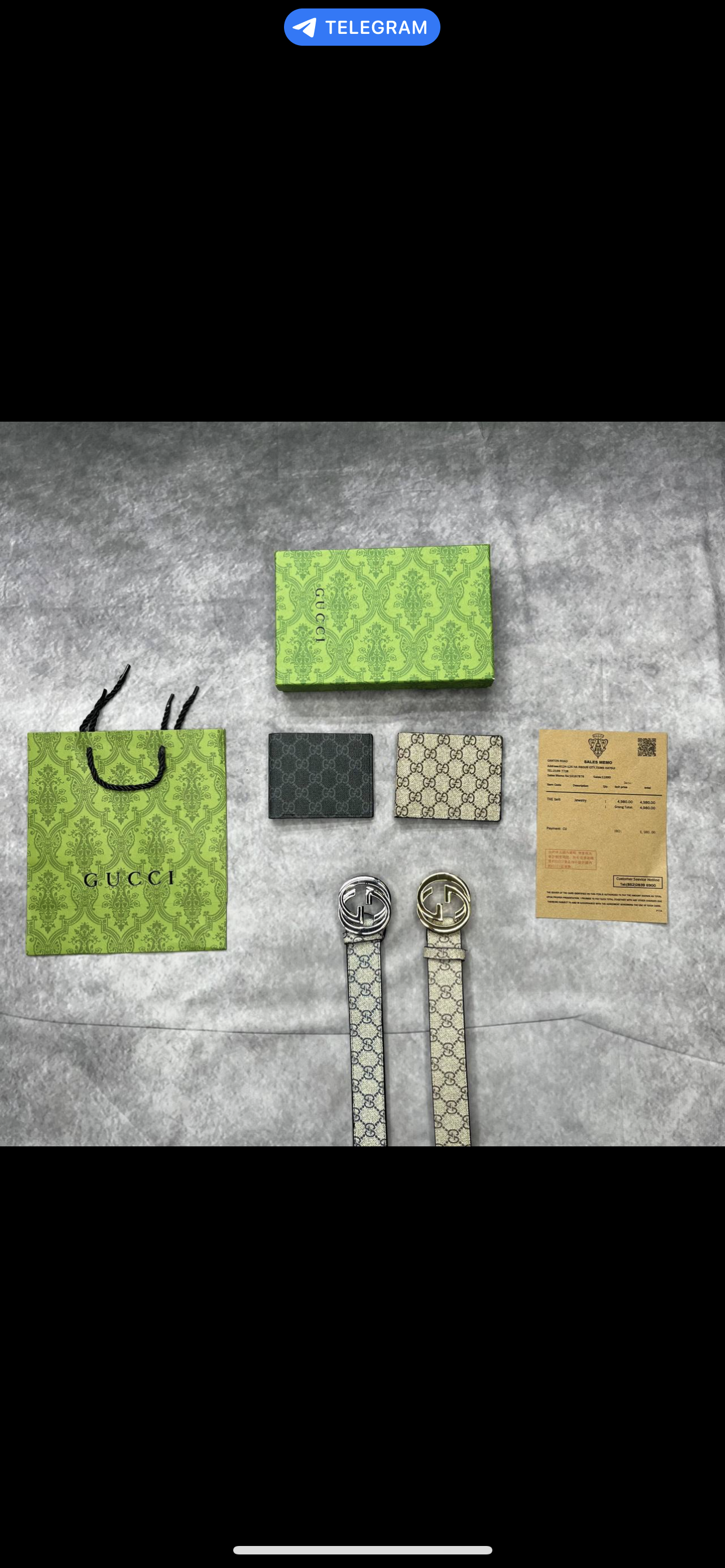 G WALLET AND BELT GIFT SET