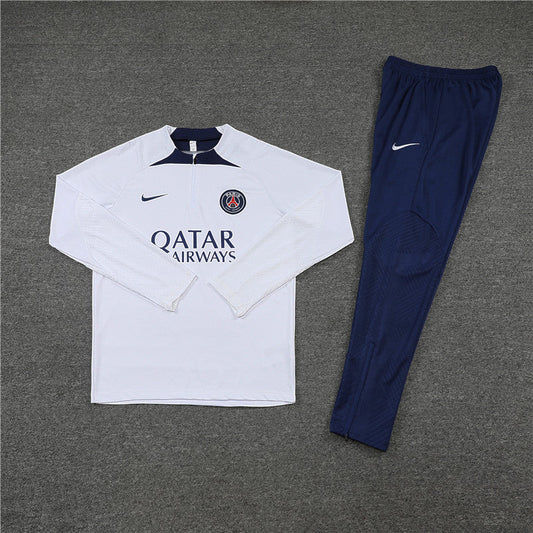 WHITE & BLUE PSG TRACKSUIT