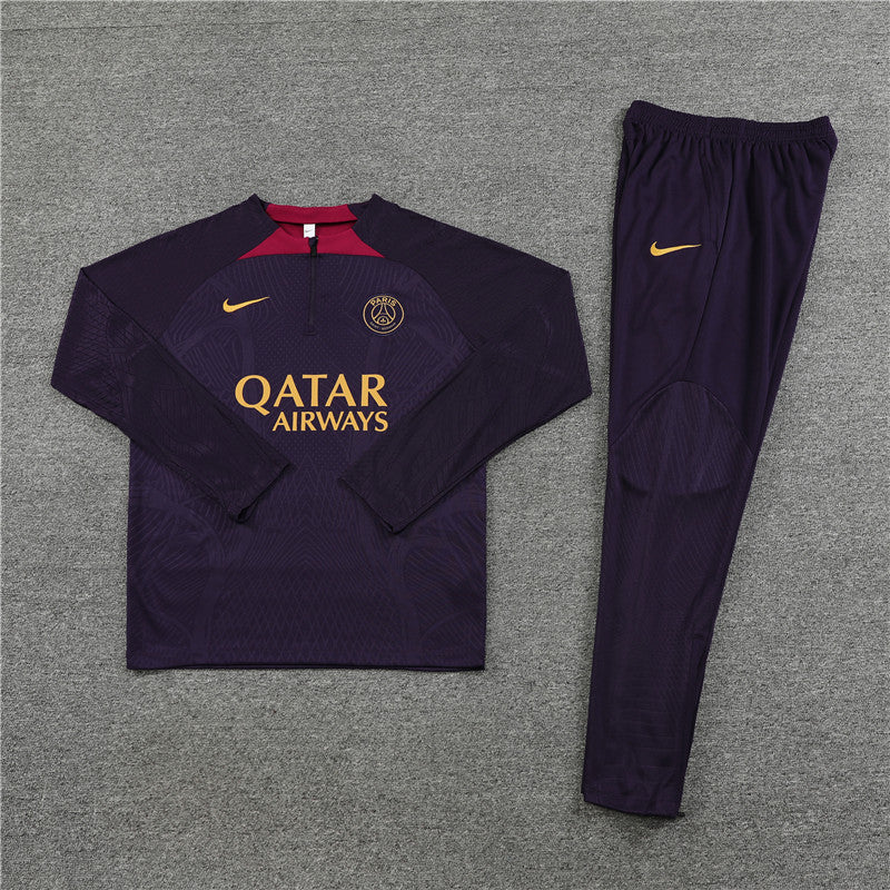 DARK PURPLE & GOLD PSG TRACKSUIT