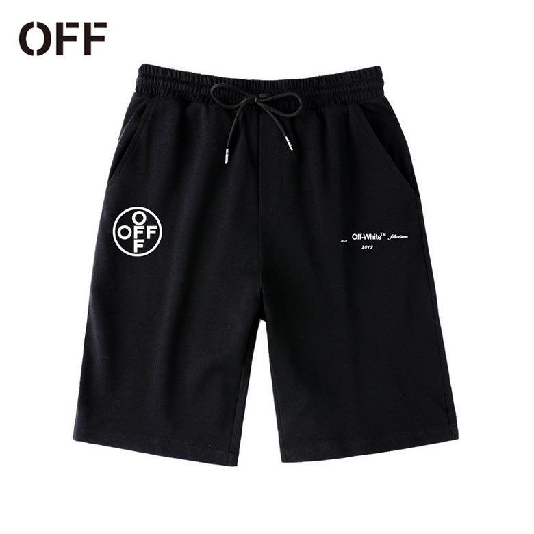 Off W Black/White Shorts