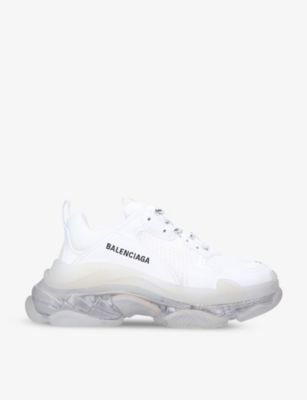 BALENCI TRIPLE S WHITE CLEAR SOLE