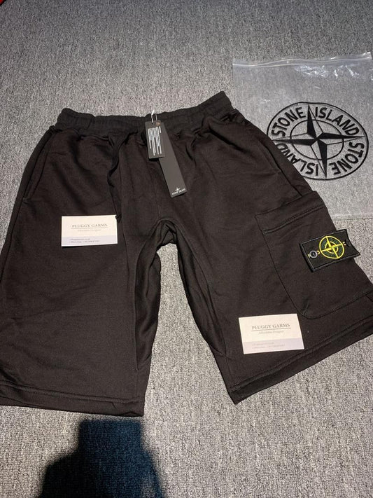 STONE SHORTS BLACK