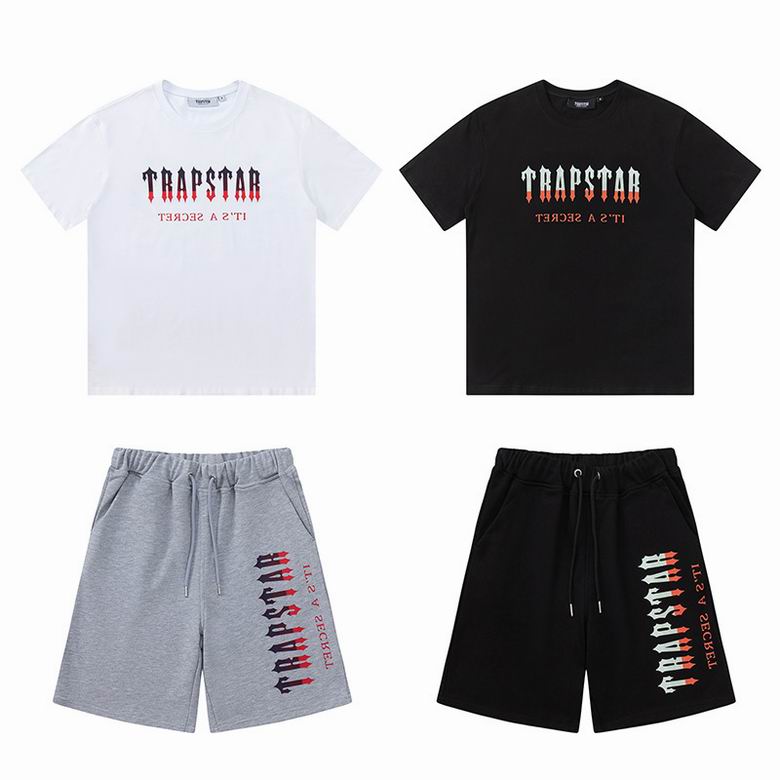 TRAPSTAR T SHIRT AND SHORTS SET