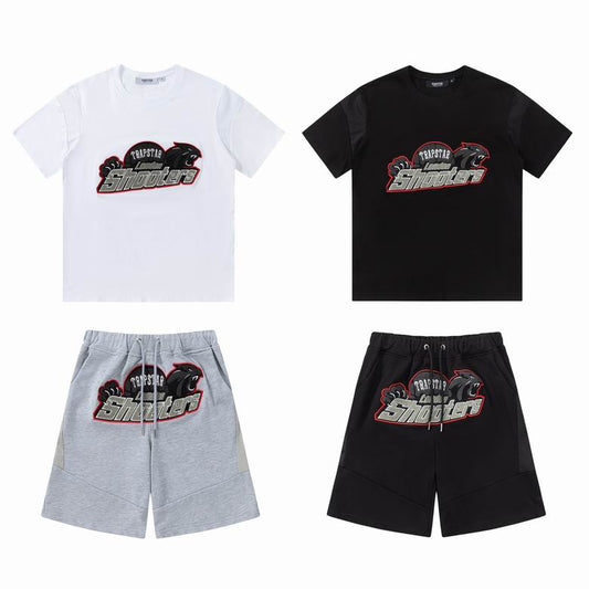 TRAPSTAR T SHIRT AND SHORTS SET