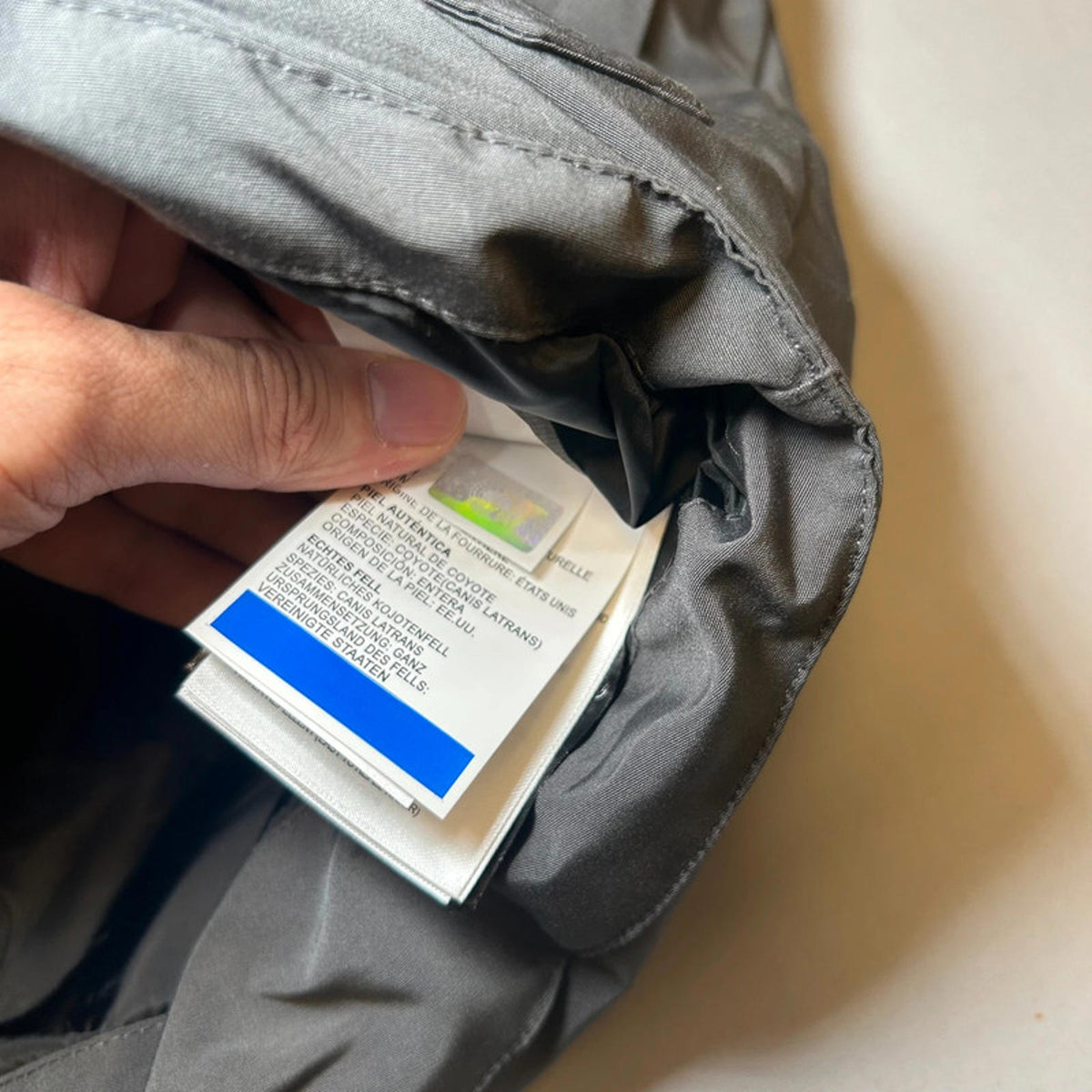 canada goose gilet grey M
