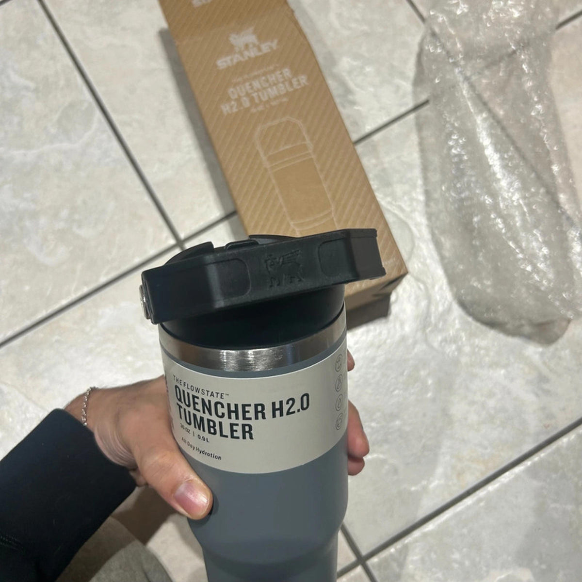 stanley grey tumbler