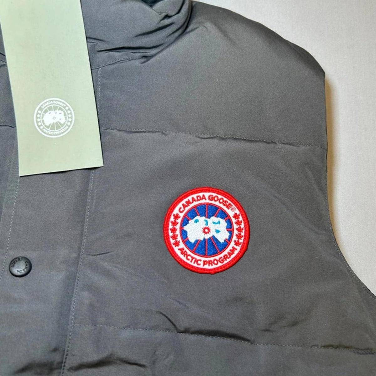canada goose gilet grey S