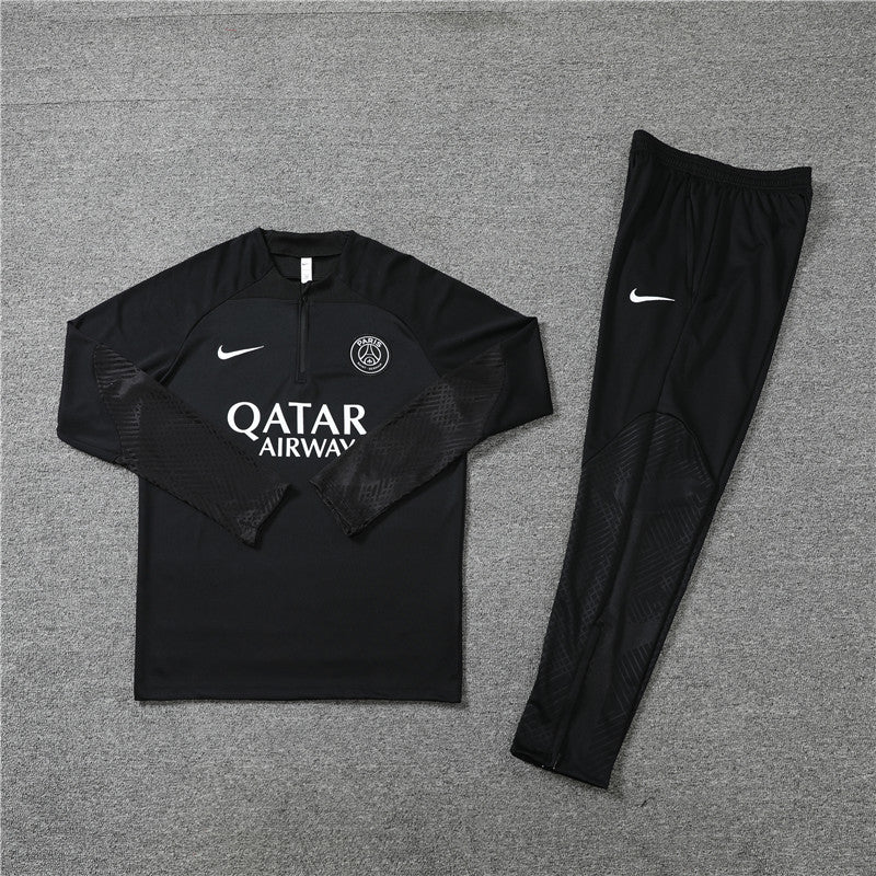 BLACK & WHITE PSG TRACKSUIT