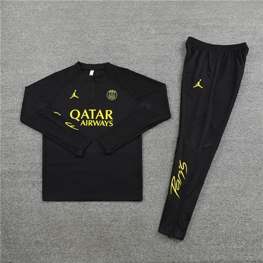 BLACK & YELLOW PSG TRACKSUIT