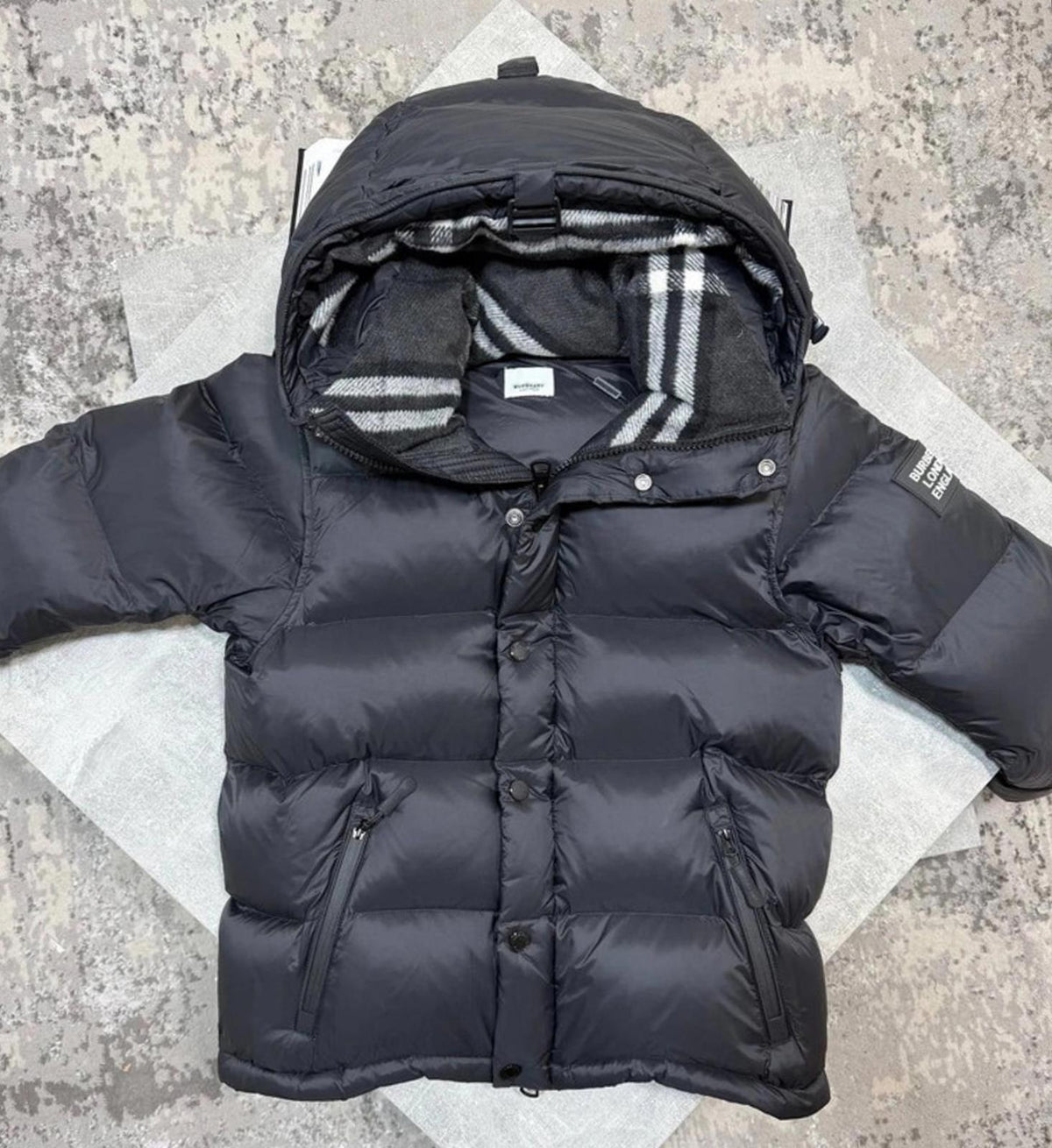 Burberry jacket black small