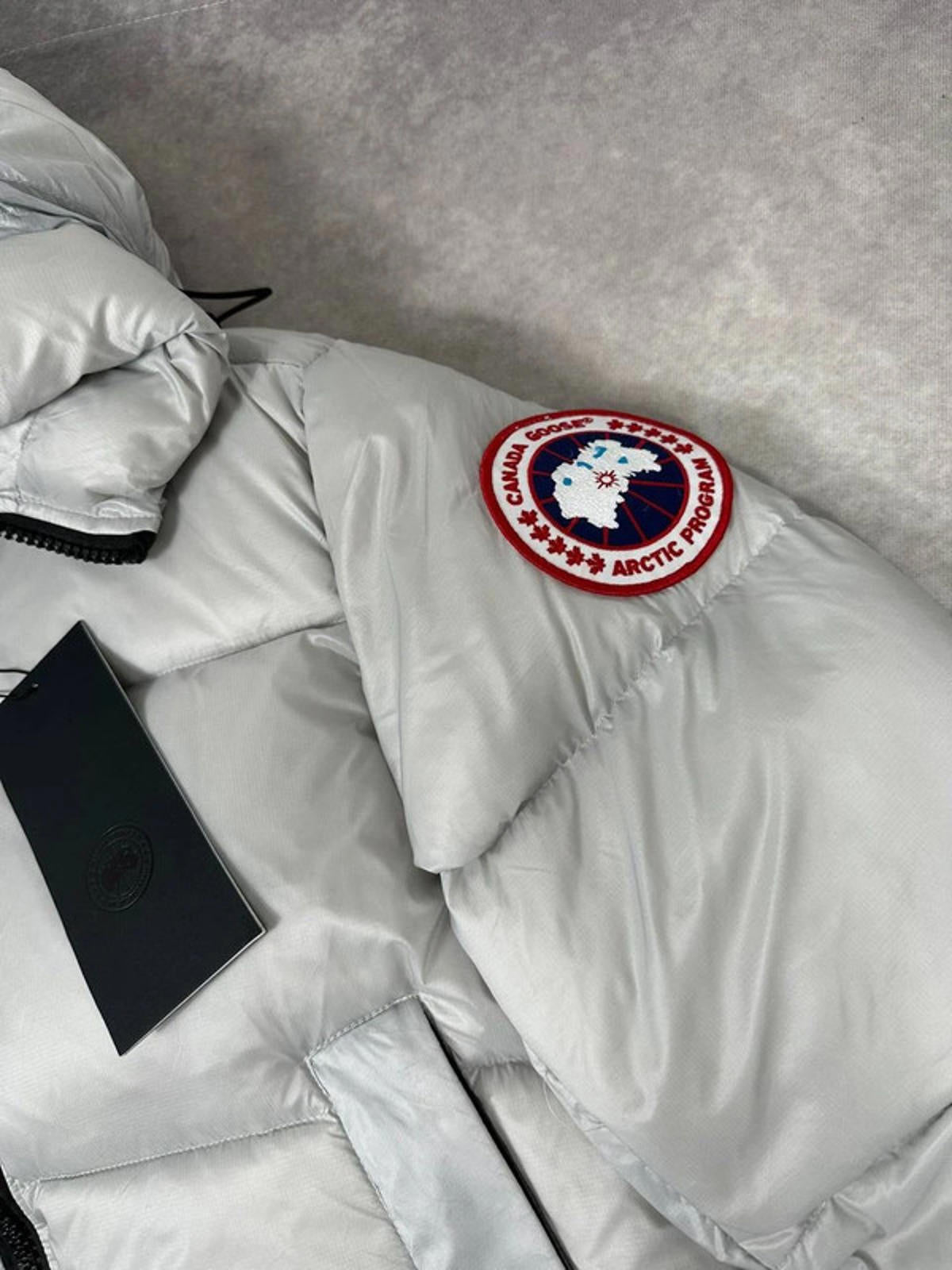 Canada goose coat silver small
