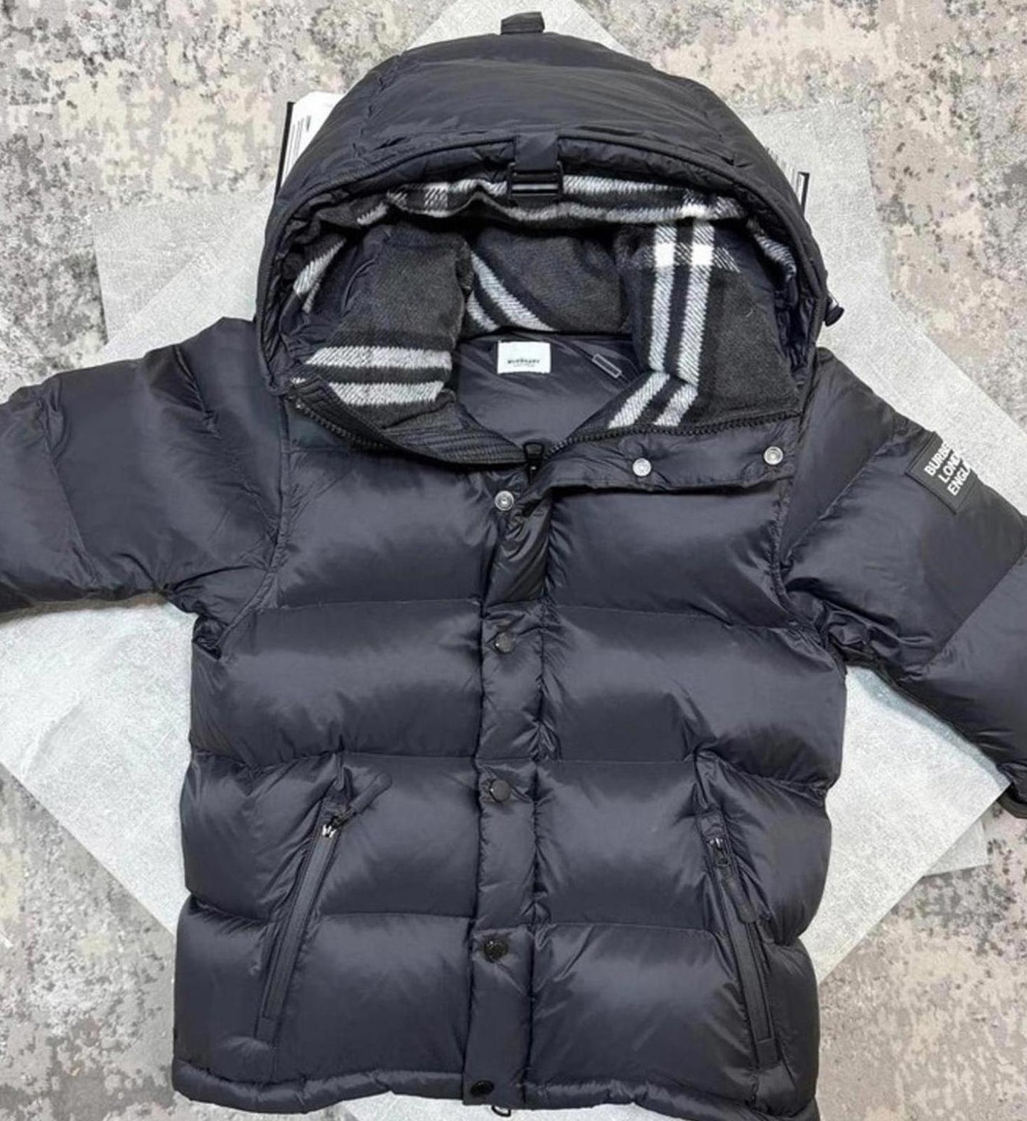 Burberry jacket black XXL