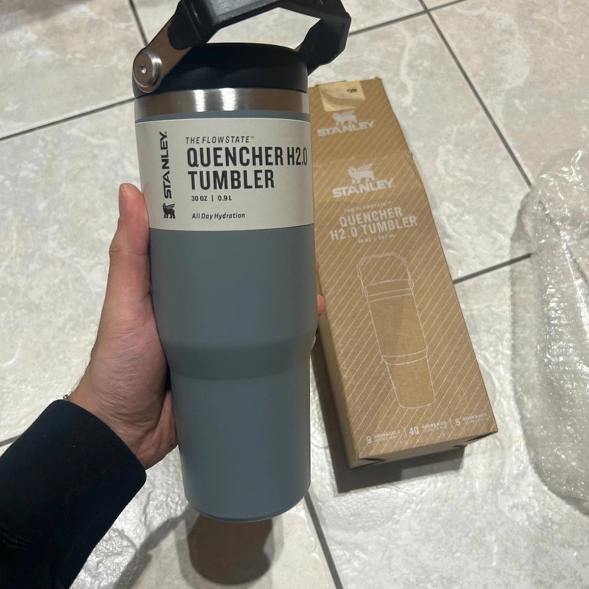 stanley grey tumbler