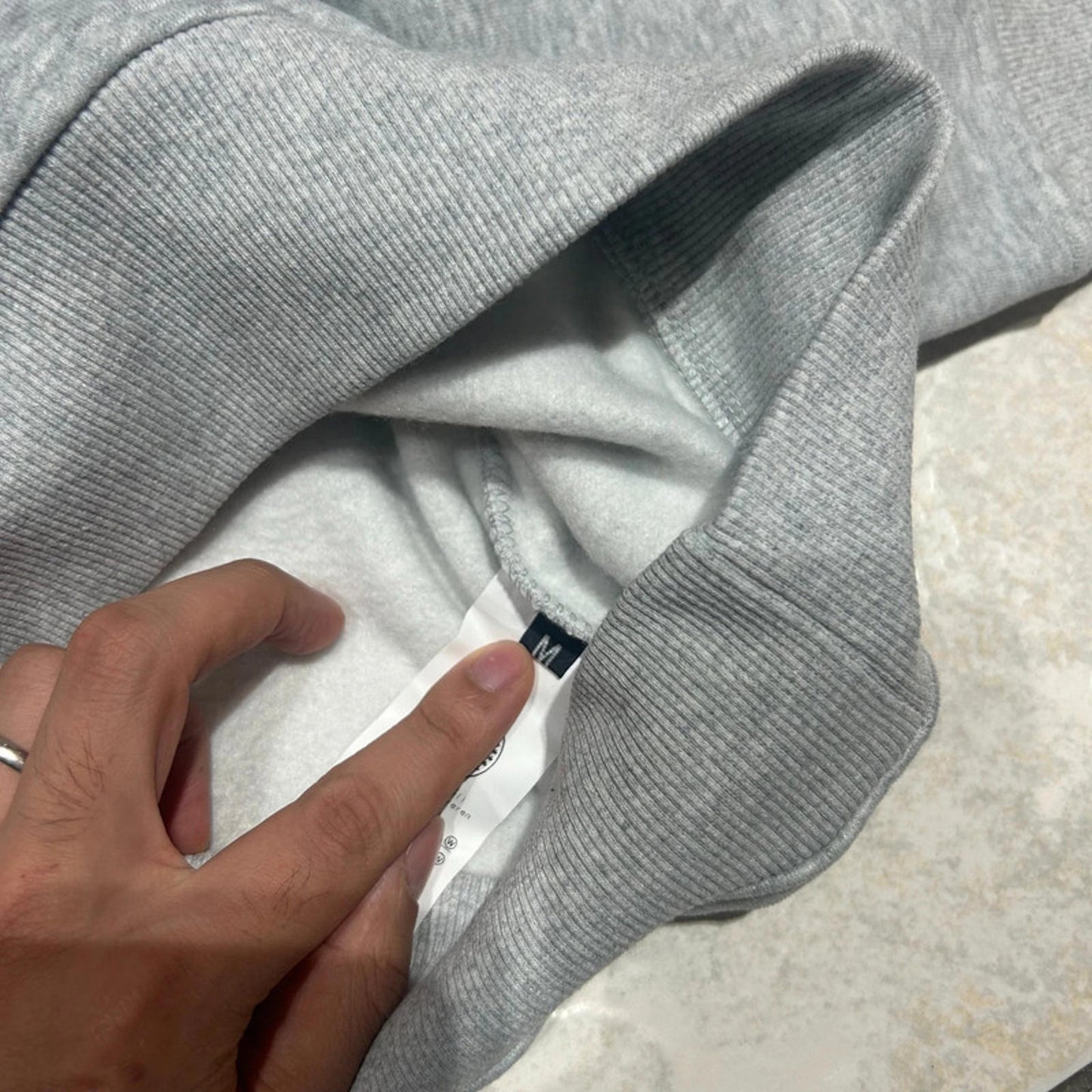 canada goose quarter zip grey medium