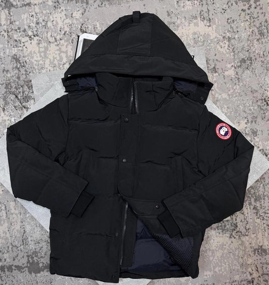 Canada goose Wyndham black/red badge medium
